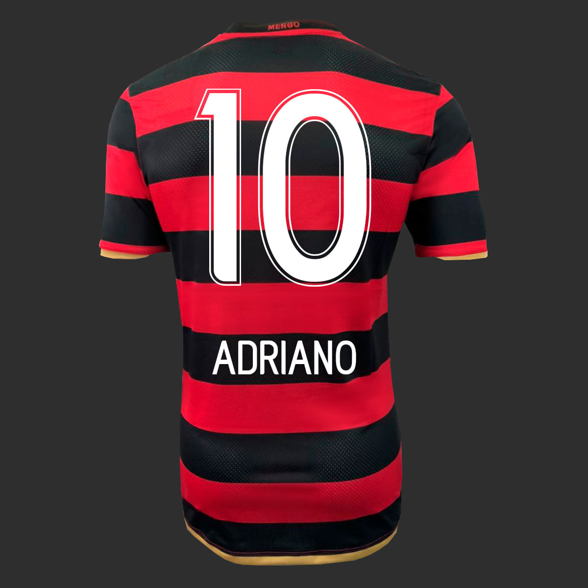 Vandalize Pure amplification NOVA RL ♛ - Camisa Nike Flamengo 2008/2009 Retrô - Adriano 10 - novarl